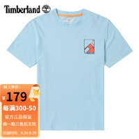 Timberland添柏岚T恤男夏季户外运动半袖休闲棉质透气宽松圆领短袖 A26WUCL5 L/180