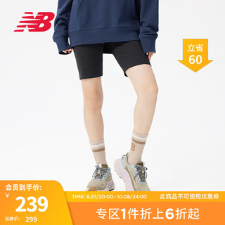 NEW BALANCE NB23女款透气舒适运动跑步紧身裤短裤 BK 5SD37712 M