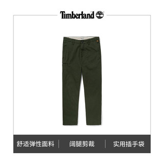 Timberland添柏岚休闲裤男裤户外运动通勤舒适透气阔腿锥形直筒长裤A22R1 军绿色/偏大0/A22R1U31 32/175-82A