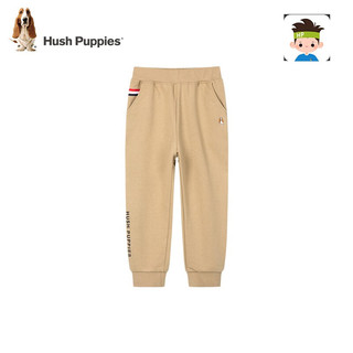 暇步士（Hush Puppies）童装儿童秋装男童裤子秋季男大童简约舒适时尚休闲裤 藏蓝 105cm