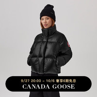 加拿大鹅（Canada Goose）Cypress女士短款羽绒服休闲外套大鹅羽绒服 2256W 61 黑色 S