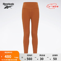 Reebok锐步女子针织抓毛运动休闲紧身LEGGING长裤 23FRC654WGBH A/S