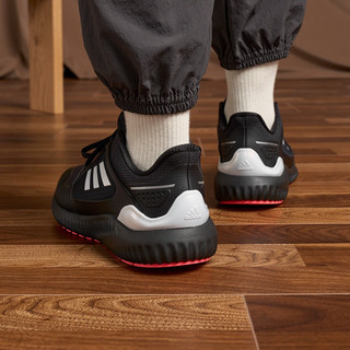 adidas阿迪达斯轻运动ClimaWarm Bounce Irid男女实用休闲跑步鞋 黑色/白色 43(265mm)