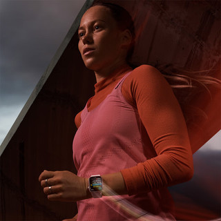 Apple 苹果 Watch Series 9 智能手表GPS款45毫米粉色铝金属表壳