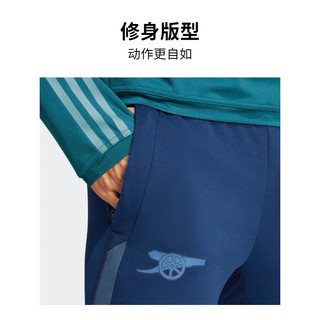 adidas阿迪达斯男装阿森纳速干修身足球运动裤HZ2198 学院藏青蓝 S