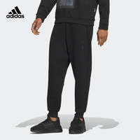 adidas阿迪达斯轻运动武极系列男装冬季束脚运动裤IP4905 黑色 A/XL