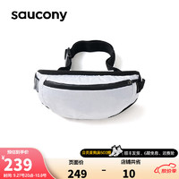 Saucony索康尼运动腰包简易便捷跑步包运动小包 珍珠白 均码