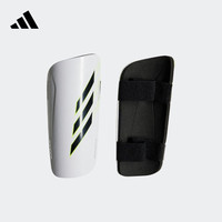 adidas 阿迪达斯 男女足球运动护腿板IA0845 白/黑色/亮柠檬黄 L