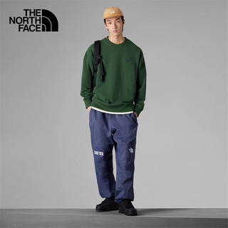 北面（The North Face） UE先锋系列重磅毛圈小标圆领卫衣男舒适秋冬|83PU I0P/绿色 S/165