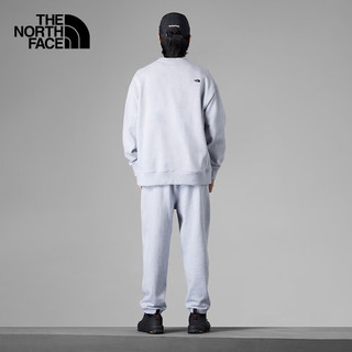 北面（The North Face） UE先锋系列重磅毛圈小标圆领卫衣男舒适秋冬|83PU DYX/灰色 S/165