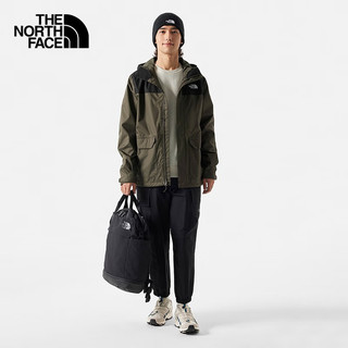 北面（The North Face）单层冲锋衣男户外休闲运动可挂胆防水透气88RC BQW/绿色 XL/180