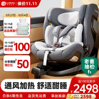 ledibaby 乐蒂宝贝儿童安全座椅0-4-12岁汽车用婴儿宝宝坐椅车载可坐可躺 太空舱2Pro-旗舰版