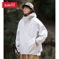 Baleno 班尼路 美式机能冲锋衣外套男2023年秋季户外登山服防风工装夹克