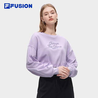 斐乐（FILA） FUSION潮牌女子连衣裙两件套运动休闲背心裙 木薯紫-PU 180/96A/XXL