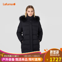 Lafuma 乐飞叶 羽绒服女 户外防泼水90%鹅绒中长款保暖防寒 LFJU1DH08