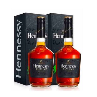 Hennessy 轩尼诗 2瓶轩尼诗新点700ml干邑白兰地法国原装进口洋酒