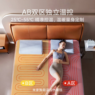 Xiaomi 小米 MI 小米 米家水暖毯电热毯双人水暖电褥子调温除湿水热毯水循环水暖垫 米家智能温控水暖毯1.8米