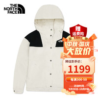 北面（The North Face）单层冲锋衣女秋季户外休闲夹克外套防风防水透气连帽登山服 N3N 2XL