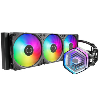 酷冷至尊 CoolerMaster)冰神G360龙影ARGB水冷散热器 支持LGA1700&AM5优化铜底水道3D打印方案冷头