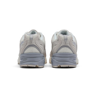 NEW BALANCE NB23男鞋女鞋MR530系列复古休闲运动老爹鞋 灰白色 MR530MR 43(脚长27.5cm)