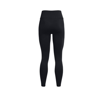 安德玛（UNDERARMOUR）Seamless女子训练运动紧身裤1381662 黑色001 S