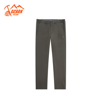 奥索卡 OZARK GEAR（OZARK）软壳裤加绒加厚保暖透气防风冬季户外运动徒步登山直筒休闲长裤男 深褐色-456 S