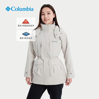 Columbia哥伦比亚冲锋衣女三合一抓绒内胆热能防水外套WR5790 278 XL