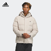 adidas 阿迪达斯 轻运动男装冬季600蓬保暖鸭绒羽绒服IW0780 浅卡其色 A/2XS