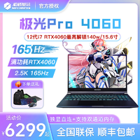 机械革命 极光pro 2023款游戏本笔记本电脑RTX4060 165HZ 2.5K屏