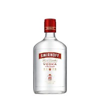 SMIRNOFF 斯米诺 皇冠伏特加 进口洋酒烈酒基酒  斯米诺伏特加红牌350ml