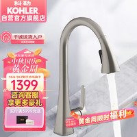 KOHLER 科勒 厨房水槽龙头抽拉式龙头22867T