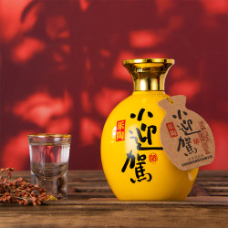 yjgj 迎驾贡酒 乐陶小迎驾45度175ml*1瓶小瓶装浓香型纯粮白酒