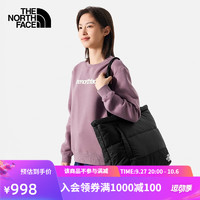 北面（The North Face）单肩包户外运动旅行斜挎包大容量休闲通勤背包托特包|81BU JK3/黑色 22 升/OS/400*465*200mm