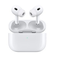 PLUS会员：Apple 苹果 AirPods Pro 2 入耳式降噪蓝牙耳机 白色 第二代