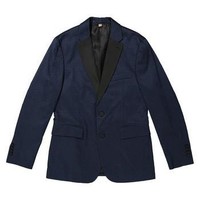 BURBERRY 博柏利 Soho Fit Jacquard Evening Jacket In Navy