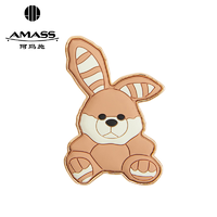 AMASS 阿玛施 合金树脂胸针 阿玛施AMASS减龄可爱兔子胸针造型穿搭配饰5900483