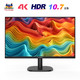  ViewSonic 优派 VA2763-4K-HD 27英寸 VA 显示器（3840×2160、60Hz、99%sRGB、HDR10）　