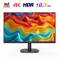 ViewSonic 优派 VA2763-4K-HD 27英寸 VA 显示器