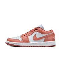 AIR JORDAN 正代系列 Air Jordan 1 Low 女子篮球鞋 DC0774-080 白金色/天空橙/白色 36.5