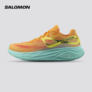 萨洛蒙（Salomon）男款 户外运动休闲轻量舒适缓震平稳路跑跑步鞋 AERO GLIDE 橘色 472797 UK8(42)