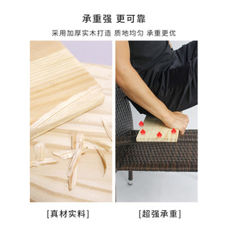 米囹 定制实木木板片一字隔板墙上置物架衣柜分层订做格板原木板材桌面 60*20(无漆)带膨胀螺丝