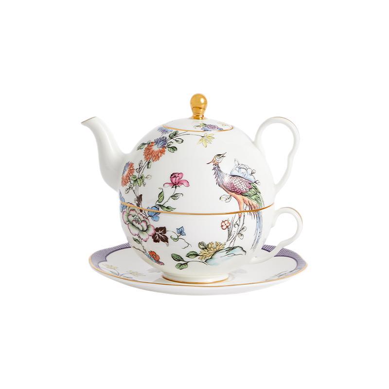 WEDGWOOD 幸运彩雀 茶具套装 3件套 580ml