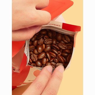 隅田川意式咖啡豆454g两袋特浓精品油脂丰富美式黑咖啡粉可现磨