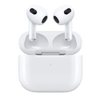 520心動禮、百億補貼：Apple 蘋果 AirPods 3  半入耳式真無線藍牙耳機 白色