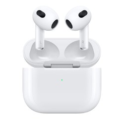 Apple 蘋果 AirPods 3  半入耳式真無線藍牙耳機 白色