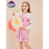My Little Pony 小马宝莉 女童棒球服外套长袖 PISG3016 粉色 130