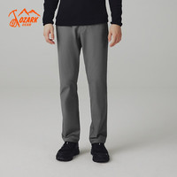 奥索卡 OZARK GEAR（OZARK）Cordura莱湖II软壳裤男磨毛保暖户外运动秋冬23徒步裤207329 灰色 XL/180