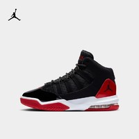 AIR JORDAN Jordan耐克乔丹男童大童运动童鞋气垫缓震部分皮面经典AQ9214