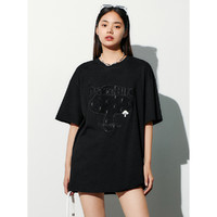 太平鸟女装 蘑菇刺绣T恤 A7DAD241886