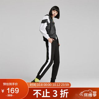 PUMA 彪马 女子 生活系列 针织长裤 531415-01-黑色 亚洲码S(155/58A)